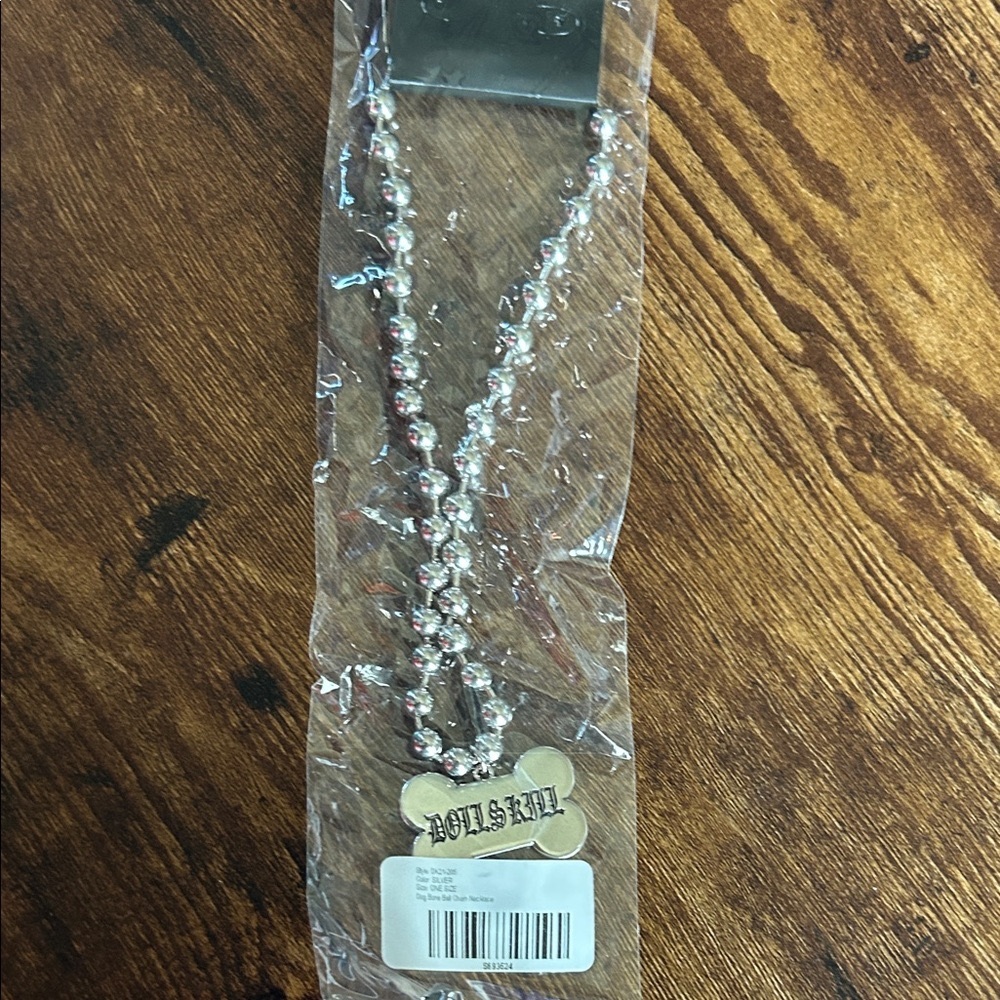 Dolls Kill Dog Tag necklace
